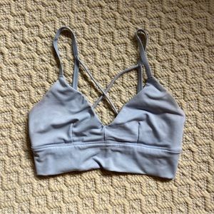 Alo Yoga Light Blue Bra